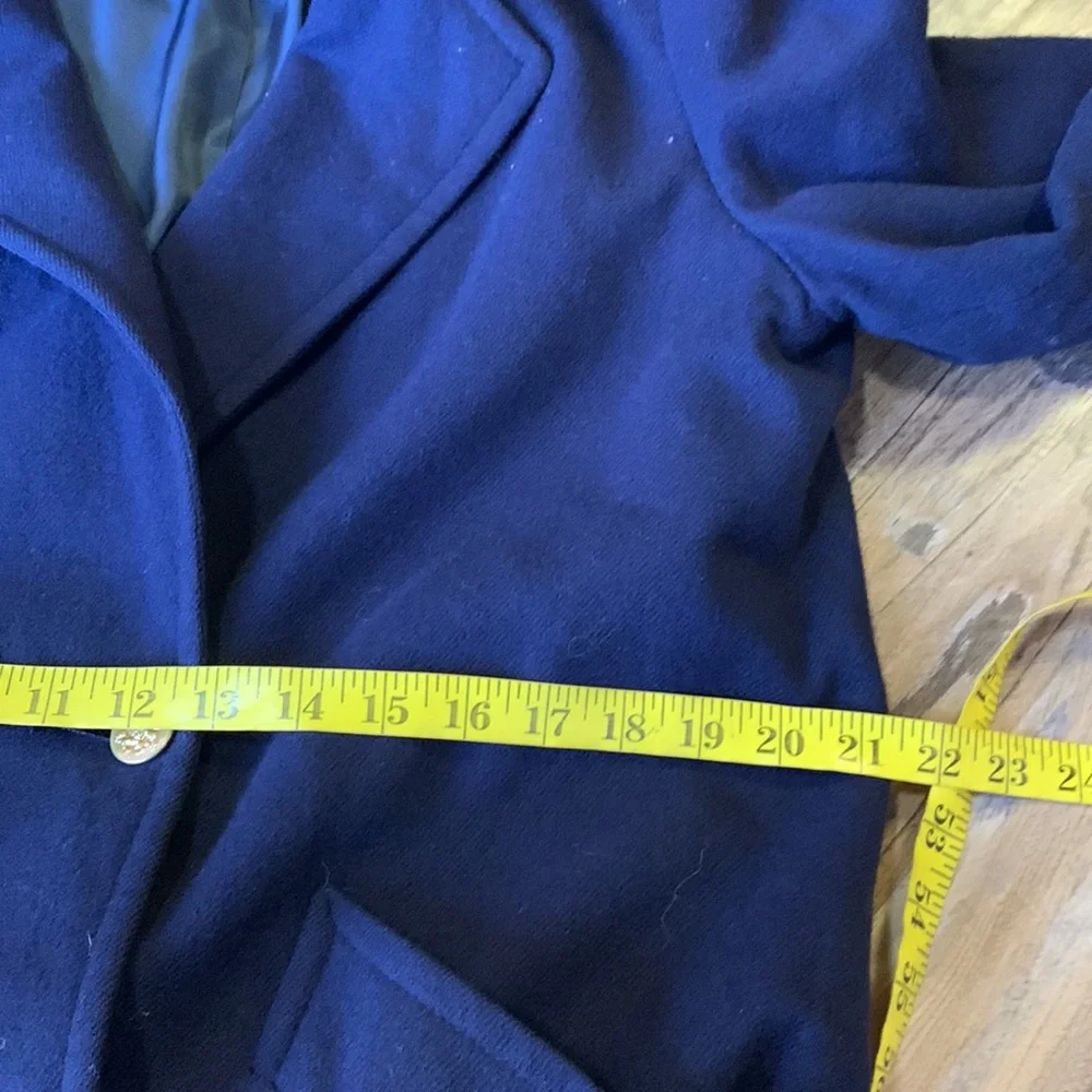 Vintage Forecaster of Boston Retro Dark Purple Trench Coat - Picture 5 of 6